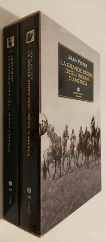 La grande storia degli indiani d'America 1-2 Vol.Jean Pictet 1°Ed:Mondadori,2000 - Foto 2