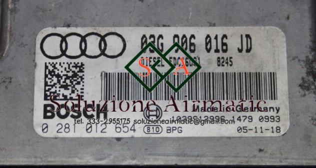 Audi A4 2.0 centralina motore 0281012654 - Foto 2
