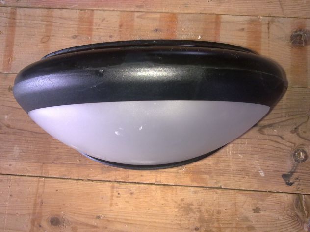 Portalampada singola esterno interno lampadina E27 - Foto 3