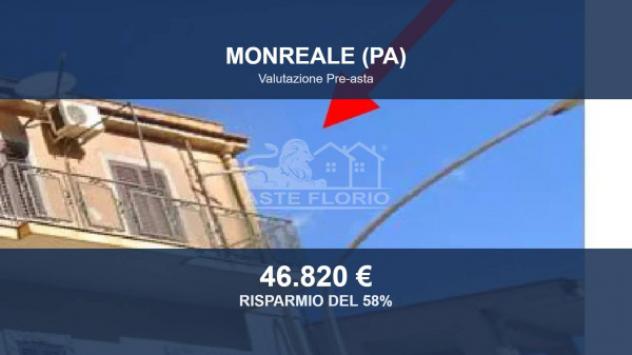 Immobile in asta di 82 m² in vendita a Monreale