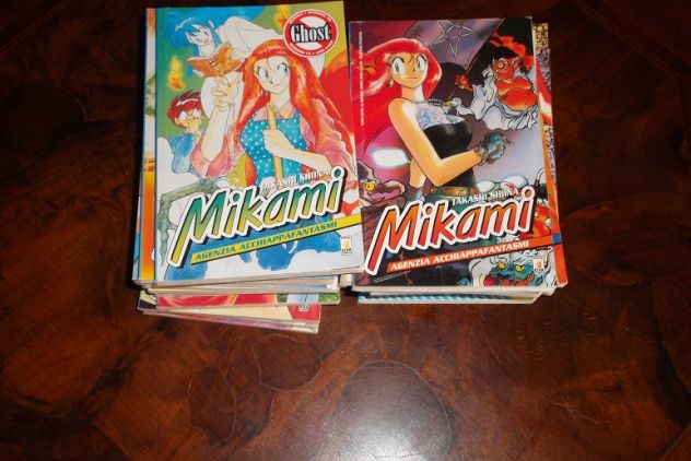 mikami,agenzia acchiappafantasmi(t. over,star comics,1997-2006)