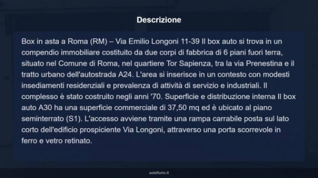 Immobile in asta di 37 m² in vendita a Roma - Foto 5