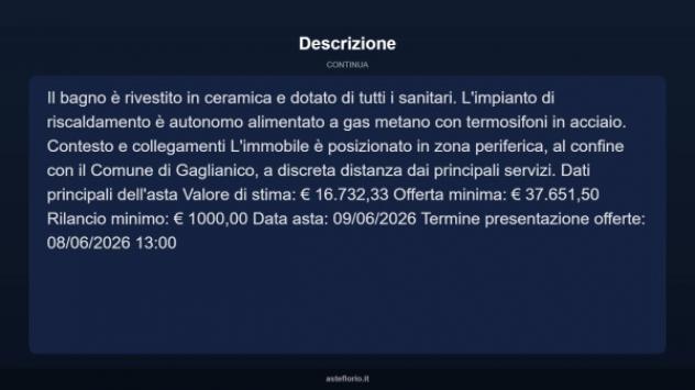 Immobile in asta di 103 m² in vendita a Candelo - Foto 18