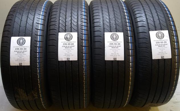 4 GOMME 235 55 20 DUNLOP A66333