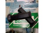 Coppia manopole nere manubrio ciclomotore 769 d 22 e 24 mm Garelli Benelli GR
