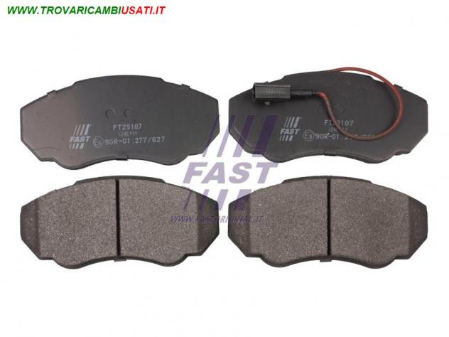 PASTIGLIE FRENO FIAT DUCATO 02 ANTERIORE SENSORE 10/14Q FT29107