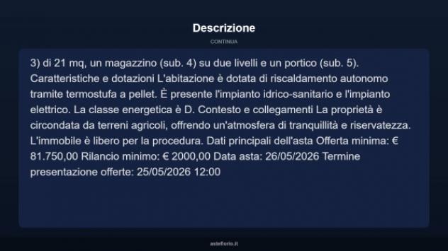 Immobile in asta di 171 m², box auto in vendita a Vezza d'Alba - Foto 9