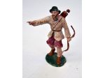 Statuina del presepe da collezione anni '60 Cacciatore con arco RARO!