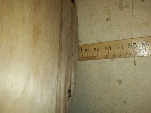 PORTABOTTIGLIE IN LEGNO MOLTO ORIGINALE A FORMA DI VIOLINO - VINTAGE - Foto 4
