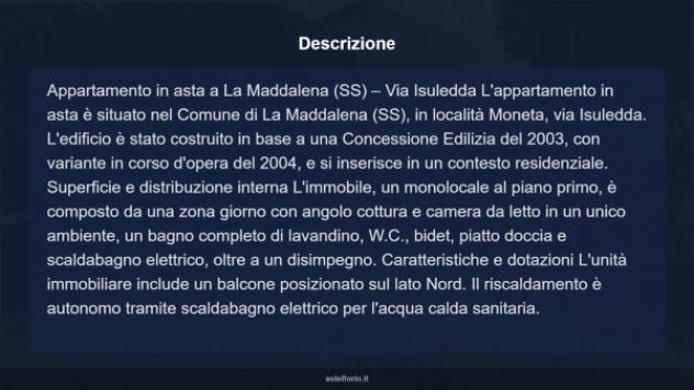 Immobile in asta di 34 m² in vendita a La Maddalena - Foto 11