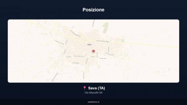 Immobile in asta di 153 m² in vendita a Sava - Foto 2