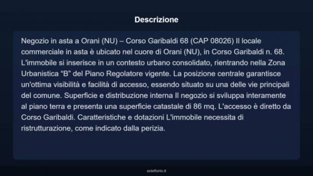 Immobile in asta di 86 m² in vendita a Orani - Foto 4