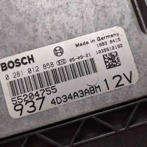 CENTRALINA ECU BOSCH 0281012858 ALFA 147 JTDM EDC16C39 8V 120HP - Foto 6