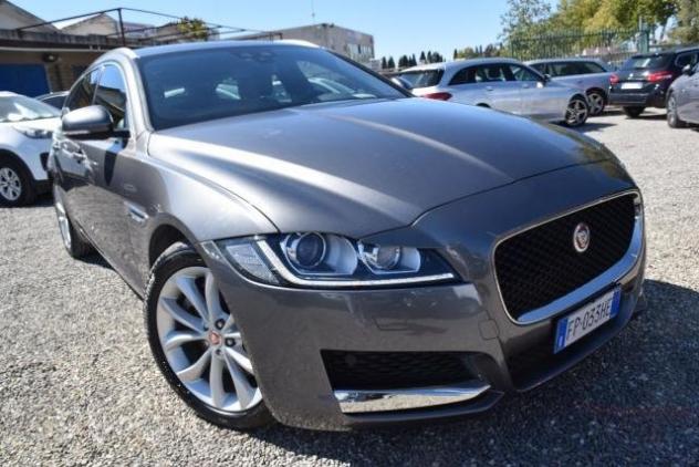 JAGUAR XF Sportbrake 20d 4X4 AWD 180CV PRESTIGE - AUTOMATICA - NAVI - PELLE - CRUISE - BT - SENSORI - LED - BIXENO - RETROCAMERA - Foto 9