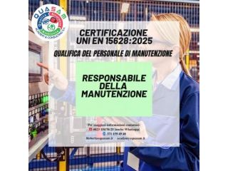 Personale di manutenzione Norma UNI EN 15628:2025 - Esame di qualifica