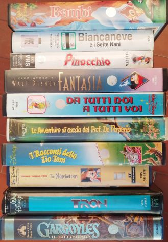 VHS ECLECTA PINOCCHIO e BIANCANEVE e altre - Foto 5