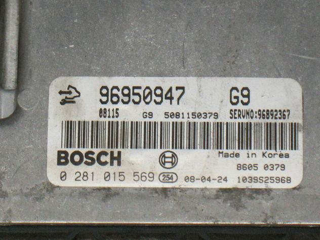 0281015569 ECU CAPTIVA G9 ANTARA 2.0 0281015569 96950947 96892367 - Foto 2