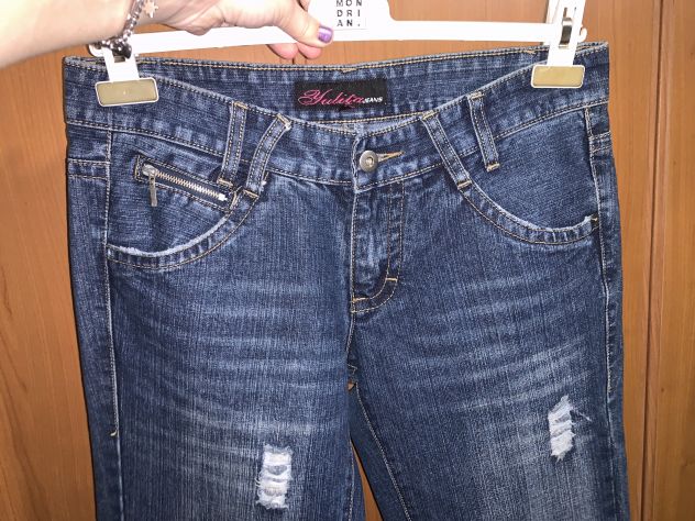 JEANS USATI POCHE VOLTE OTTIME CONDIZIONI MARCA”YULITA JEANS”VINTAGE,DRITTI,NON - Foto 4