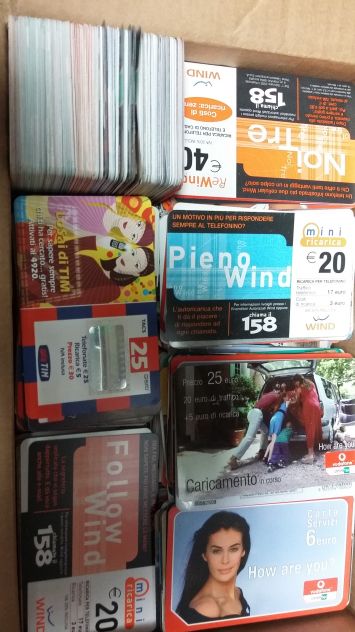 Ricariche telefoniche utilizzate (974 pezzi!)