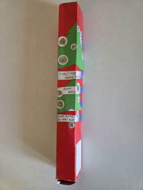 Calendario artistico, vintage del 1999, realizzato in bambù. - Foto 4