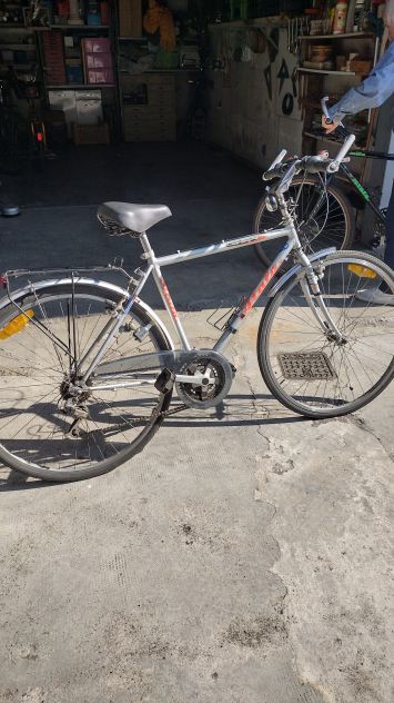 VENDO CITY BIKE ATALA GRIGIA