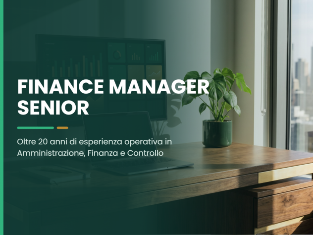 FINANCE MANAGER SENIOR