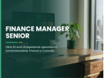 FINANCE MANAGER SENIOR