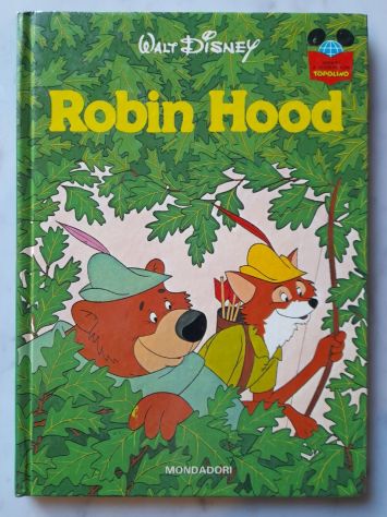 Robin Hood, IMPARO A LEGGERE CON TOPOLINO, A. Mondadori 1987. - Foto 2