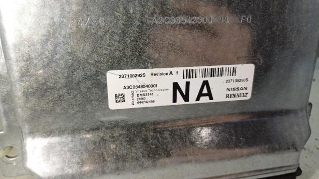 CENTRALINA MOTORE DACIA Sandero Stepway Serie 237105292S/A3C0548540001/EMS3141 B4D419 benzina 999 (21) - Foto 2