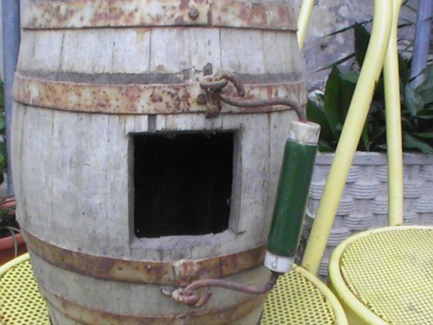 ANTICA BOTTICELLA IN LEGNO - Foto 2