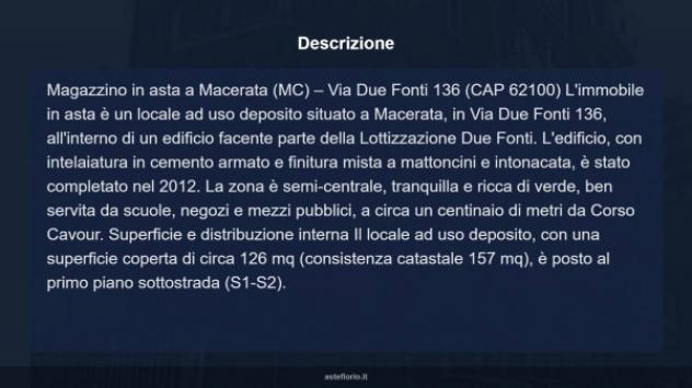 Immobile in asta di 126 m² in vendita a Macerata - Foto 7