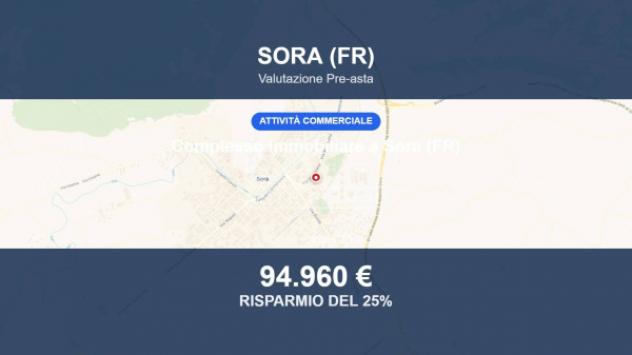 Immobile in asta di 1050 m² in vendita a Sora