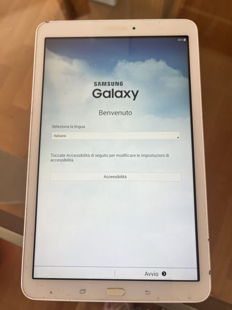 Samsung Galaxy Tab E 9.6" (SM-T560) Bianco