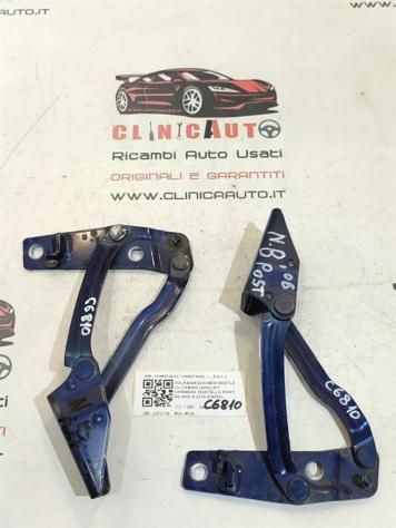 CERNIERE BAULE COFANO POSTERIORE DX SX VOLKSWAGEN New Beetle Cabrio 1° Serie 1Y0827301C 1Y0827302C BCA (9810)