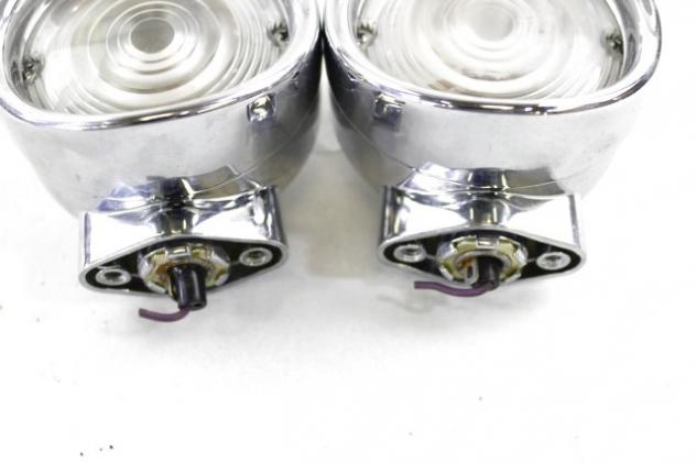 HARLEY DAVIDSON 1584 ROAD KINK 68766-94 68767-94 COPPIA FRECCE 06 -11 FLASHERS LIGHT CABLAGGIO DANNEGGIATO LEGGERMENTE OPACIZZATE - Foto 5