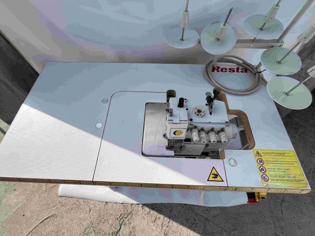 RESTA H360 Tagliacuci 4 fili industriale CE - Foto 8