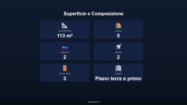 Immobile in asta di 113 m², box auto in vendita a Castiraga Vidardo