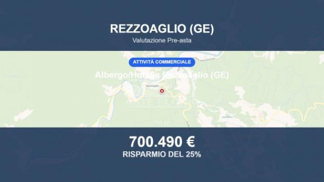 Immobile in asta di 711 m² in vendita a Rezzoaglio