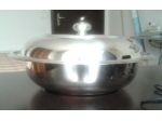 Ciotola Silver plated con coperchio