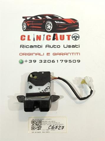SERRATURA PORTELLONE POSTERIORE KIA Rio 4° Serie 812301W200 D4FC (11) - Foto 2