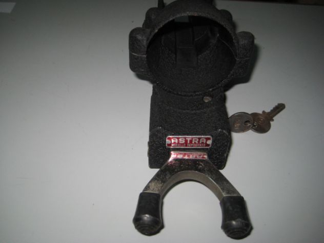 BLOCCASTERZO VOLANTE ANTIFURTO MARCA ASTRA FIAT AUTO EPOCA - Foto 4