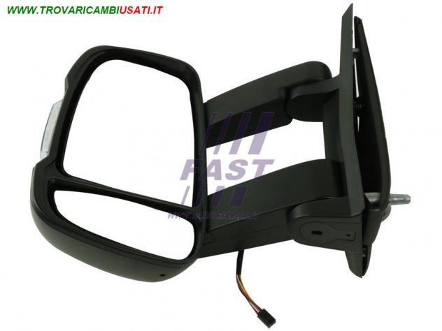SPECCHIETTO FIAT DUCATO 06/ 14 ELETTR LUNGO SX RISCALDATO 8-PIN W16W FT88262 Vetri e Retrovisori Cristalli Retrovisori Retrovisore