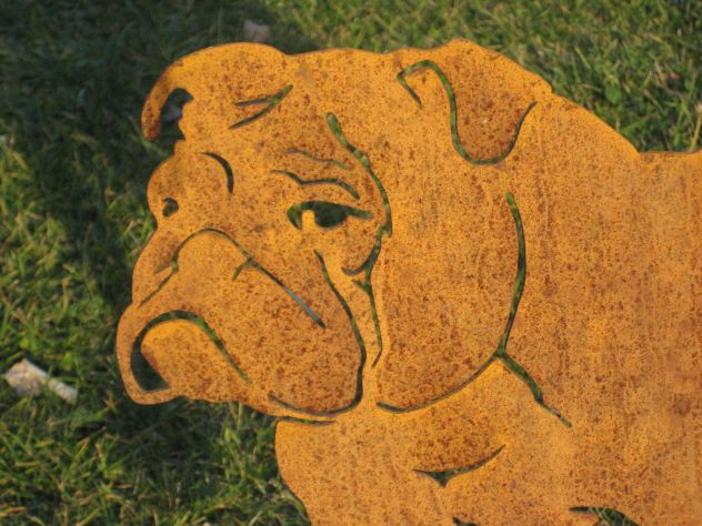 Bulldog sagoma da giardino - Foto 2