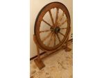 Ruota carretto siciliano da esposizione