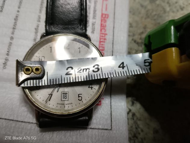 OROLOGIO DA POLSO ORIGINALE TISSOT 1853 T882K SWISS MODE - Foto 6