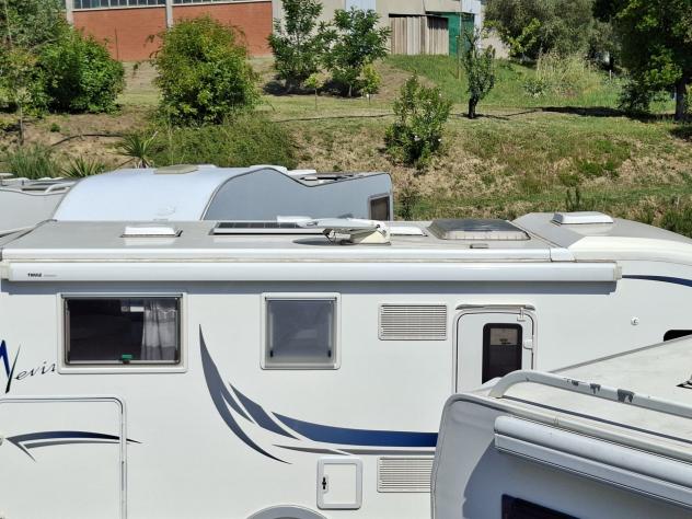 MOTORHOME MCLOUIS DUCATO SEMIDINETTE LETTI GEMELLI GARAGE BASCULANTE CLIMATIZZATORE FOTOVOLTAICO CAMPEGGIO CAMPER USATI GENERALI 1661 - Foto 6