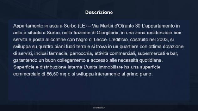 Immobile in asta di 86 m² in vendita a Surbo - Foto 17