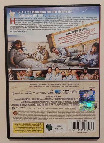 DVD Una notte da leoni di Todd Phillips(Regista) Warner Home Video, 2009 - Foto 3