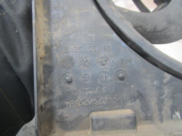 0130303304 ELETTROVENTOLA OPEL ASTRA H 1.7 74KW D 5M 5P (2005) RICAMBIO USATO 24467444 3135103660 - Foto 3