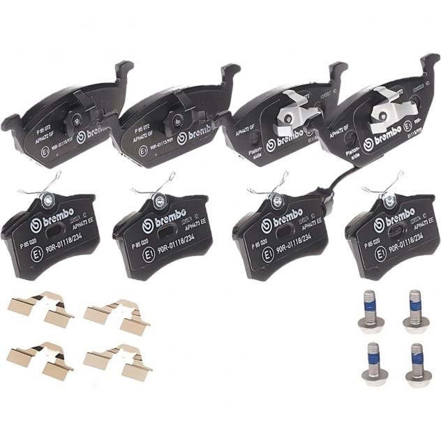 Kit Pastiglie Freno Brembo P85072+P85020